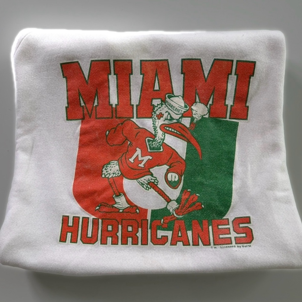 Miami Hurricanes Vintage Sweatshirt